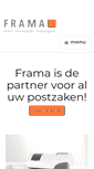 Mobile Screenshot of frama.nl