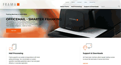 Desktop Screenshot of frama.co.za