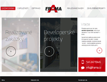 Tablet Screenshot of frama.cz